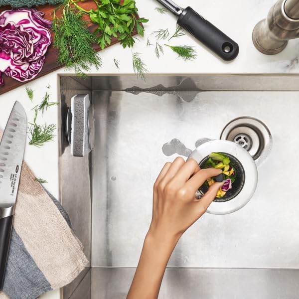 OXO Good Grips Silicone Sink Drain Strainer - Image 5