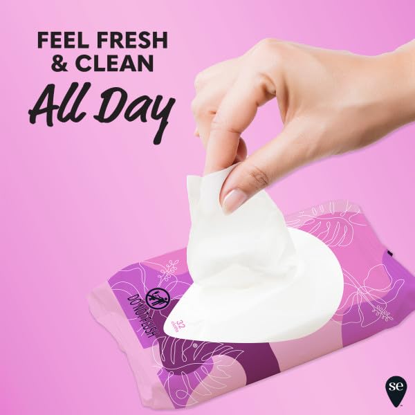 Summer's Eve Cleansing Cloths Soft Pack, Island Splash - Image 2