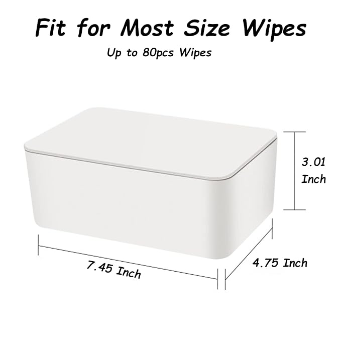 Wipes Dispenser, Wipe Holder for Baby & Adult, Seposeve Refillable Wipe - Image 5