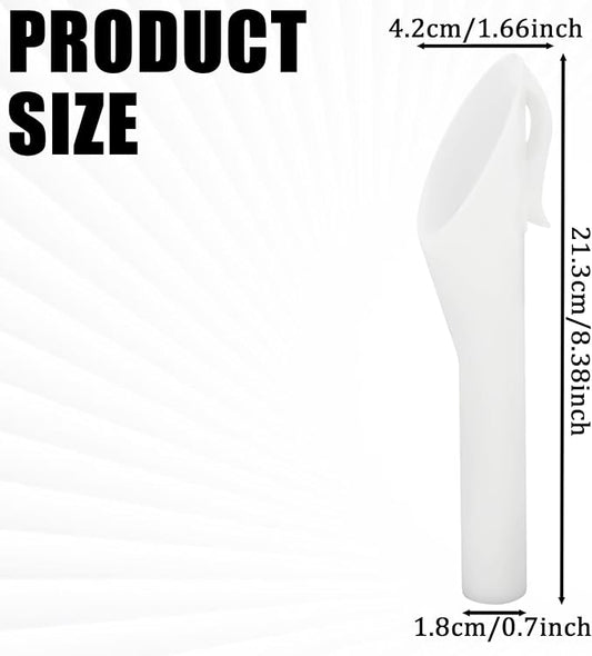 Capless Gas Tank Funnel 2PCS Fuel Funnel - Image 2