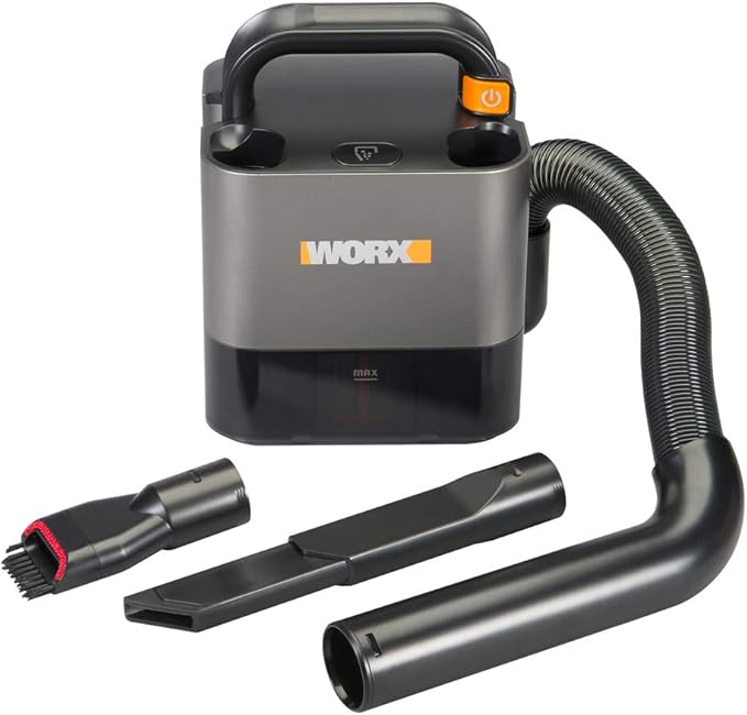 WORX WX030L 20V Power Share Cordless Cube Vac Compact Vacuum by WORX