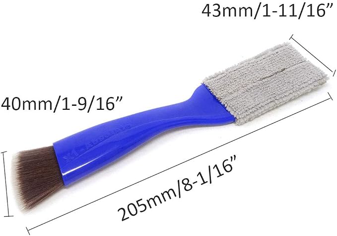 yueton Double Ended Portable Cleaning Brush Mini Hand Held Magic Brush Duster - Image 2
