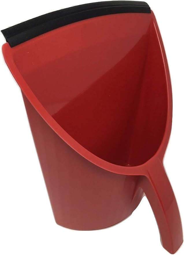 Handy Pan- RED - Large Capacity Recycled Plastic Heavy Duty Dust Pan! Made in by CavalleroPlastics