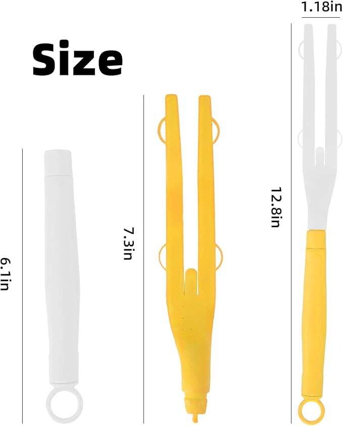 Duster Handle Compatible with Swiffer Duster, Replacement Extendable Dusters - Image 2