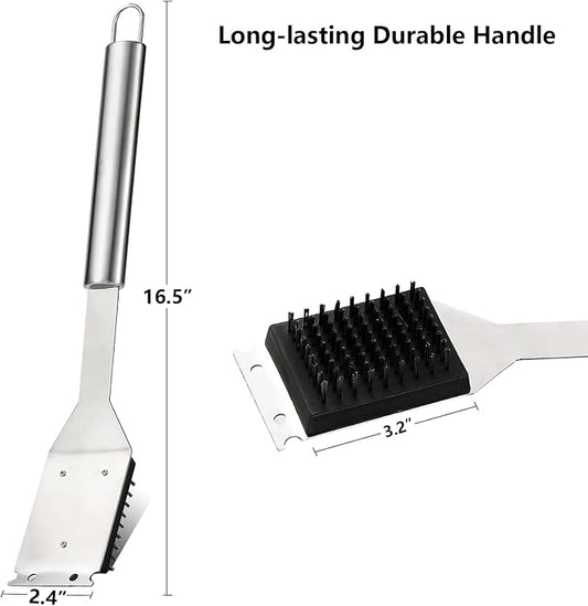 16.5” Grill Brush and Scraper - Image 2