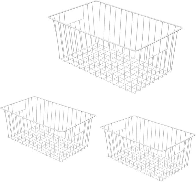 16inch Upright Freezer Organizer Baskets by Y.Z.Bros