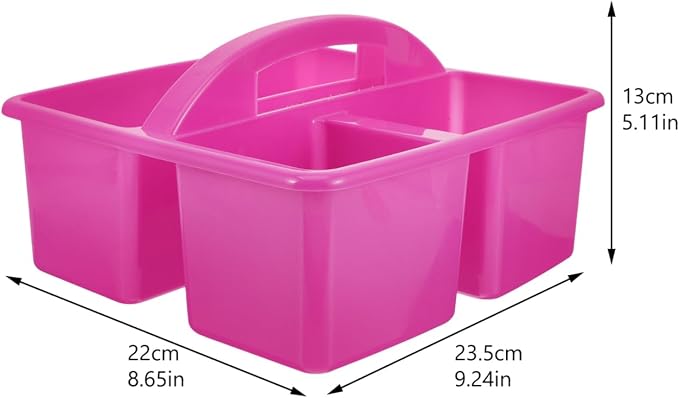 Portable Cleaning Tool Organizer Basket Multi-compartment Design - Image 2