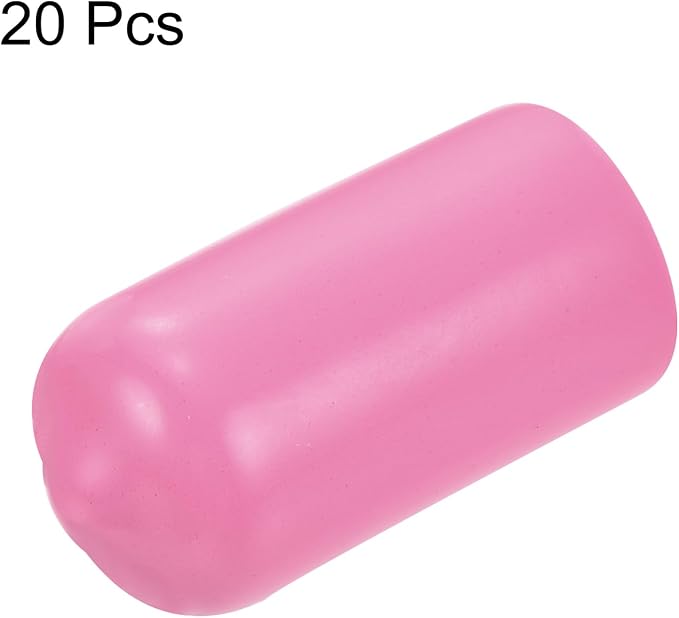 uxcell 20pcs Rubber End Caps 10mm ID Vinyl PVC Round Tube Bolt Cap Cover Screw - Image 2