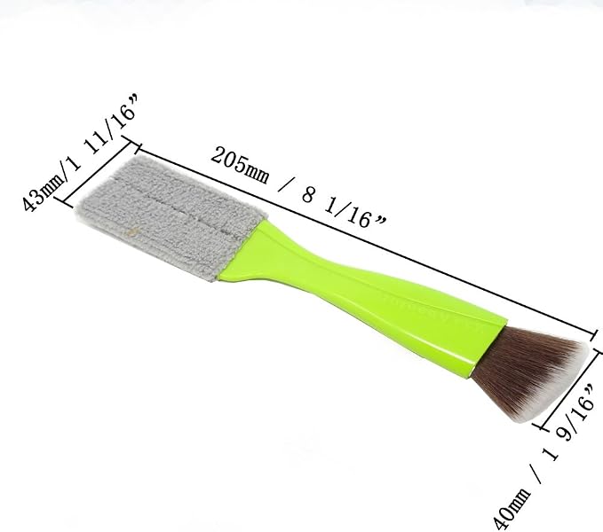 yueton Double Ended Portable Cleaning Brush Mini Hand Held Magic Brush Duster - Image 4