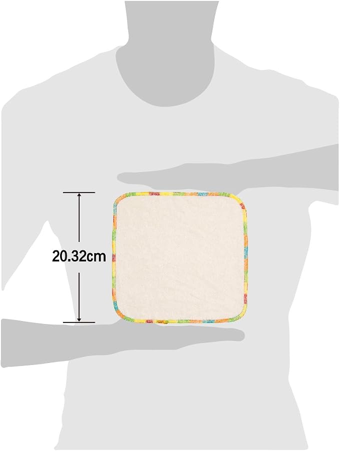 babygoal Reusable Rayon from Bamboo Baby Wipes, 12 Pack Washable Small Size - Image 7