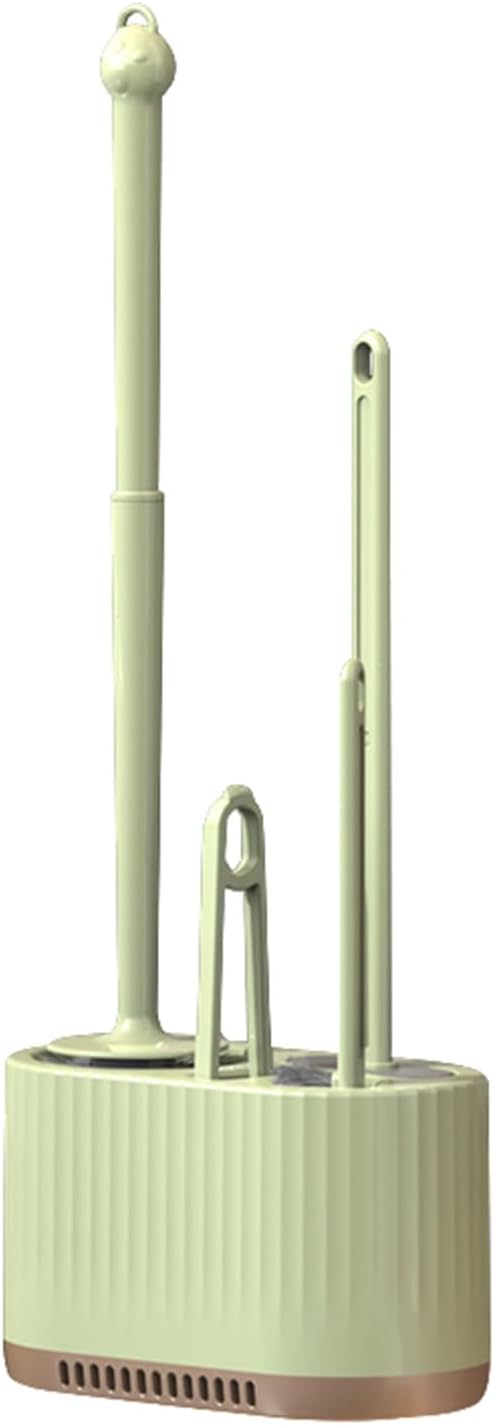 Basaza Toilet Brush and Holder Set Toilet Bowl Cleaning Brush and Holder by Bazasa
