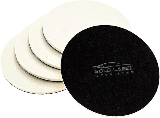 Glass Polishing Pad Discs for Use by Gold+Label+Detailing