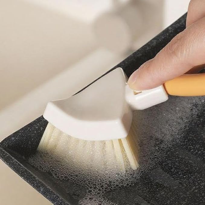 Foldable Triangular Gap Cleaning Brush – Compact & Flexible, and Narrow Spaces - Image 6