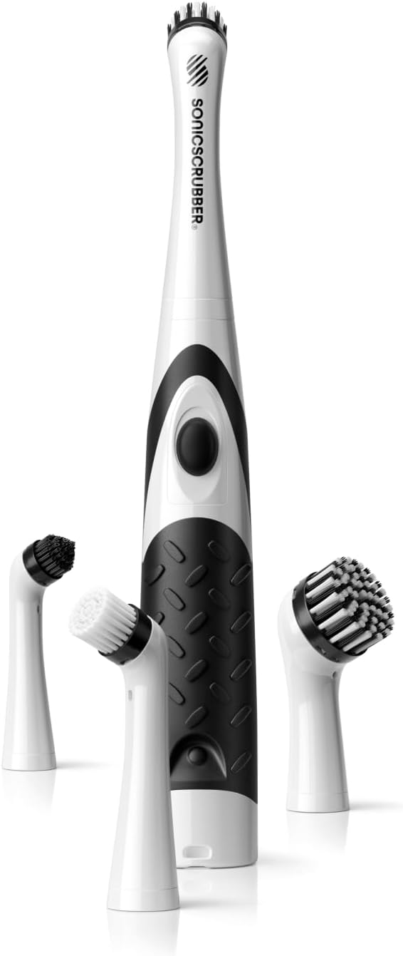 Household Cleaning Brush Power Scrubber by SonicScrubber