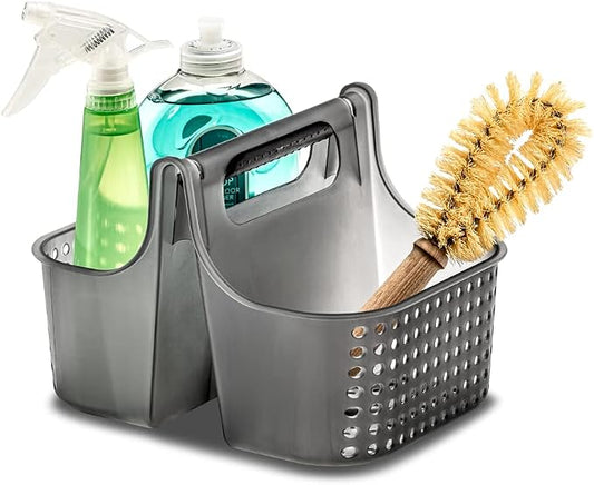 madesmart Small Soft Grip Under Sink Bathroom Storage, EPA Certified, Premium - Image 2