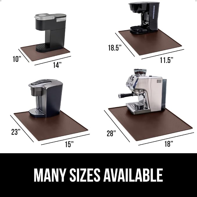 GORILLA GRIP Silicone Coffee Mat, Espresso Machine Bar Accessories, Keep - Image 5