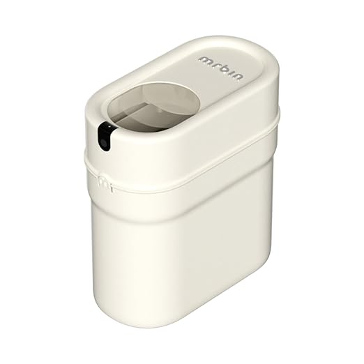 MRBIN Slim Automatic Bathroom Trash Can, 10L/2.6gal Touchless Pull Out Bagging - Image 8