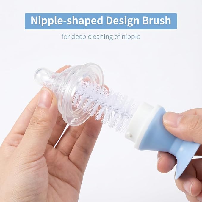 4-in-1 Baby Bottle Brush Set, Bottle Brush - Image 4