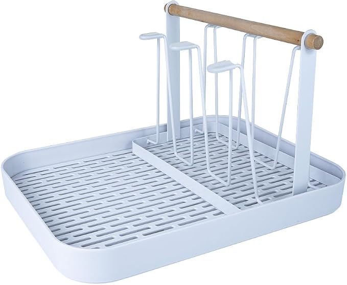 Countertop Drying Rack for Insulated Water Bottles, Sports Bottles, Baby Bottles by L-WASH