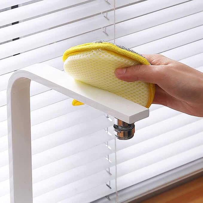 20 Pcs Washing Dishes Sponges Double-Sided Dishwashing Sponge Scrubber Round - Image 4