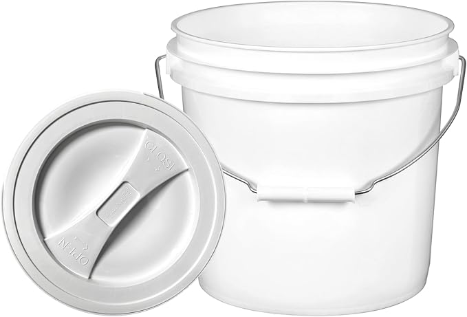 House Naturals 2 Gallon Food Grade BPA Free Bucket Container - Image 3