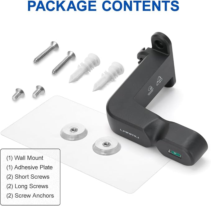 LANMU Wall Mount Holder with Cable Clip Compatible with Shark IX141 IX141AMZ - Image 8