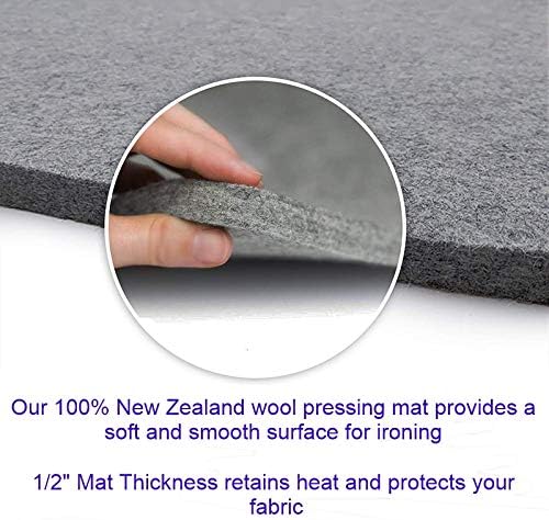 Wool Pressing Mat Set Includes 24 x17 and 10 x 10 mats - Image 6