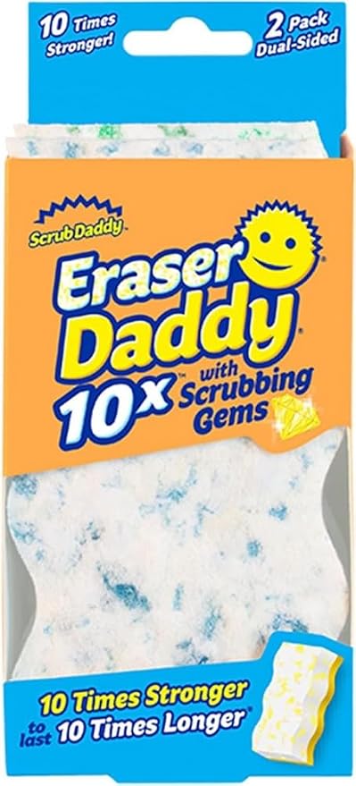 Scrub Daddy Eraser Daddy 10x, Magic Eraser Sponge by ScrubDaddy