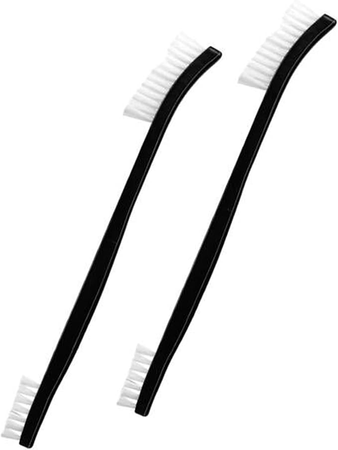 2 Pcs Small Cleaning Brushes Double-Ended Detail Cleaning Brush Nylon Brushes by WelcometoMcduyant
