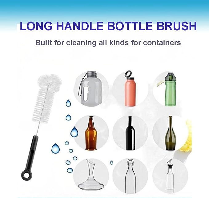 3-Pack Bottle Cleaning Brush Set - Image 2