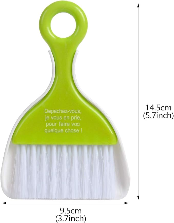 Saim Mini Dustpan and Brush Set, Kids Hand Broom and Dust Pan - Image 2