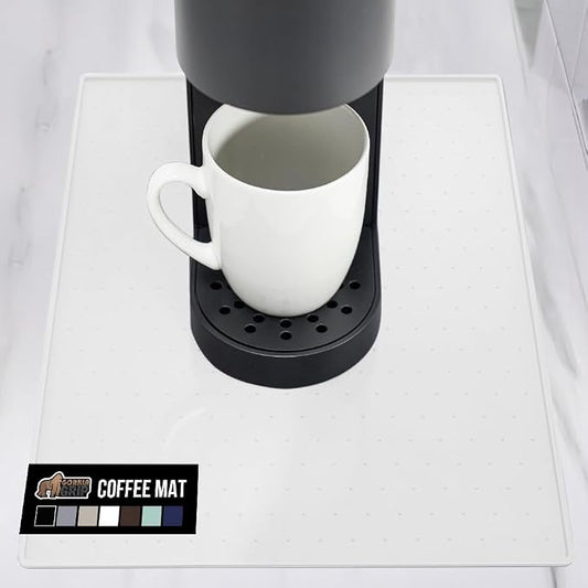 GORILLA GRIP Silicone Coffee Mat, Espresso Machine Bar Accessories, Keep by GorillaGrip