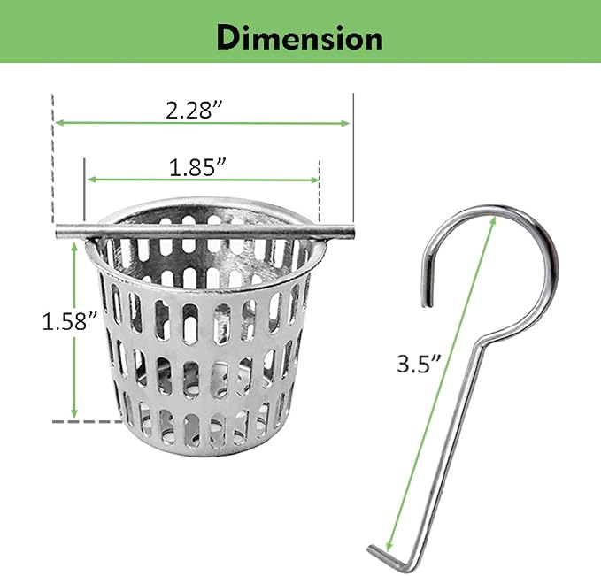 Neodrain Shower Drain Hair Catcher Hair and Debris Strainer only - Image 5