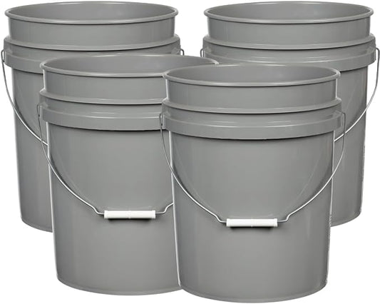 House Naturals 5 Gallon Premium HPDE Plastic Bucket by House+Naturals
