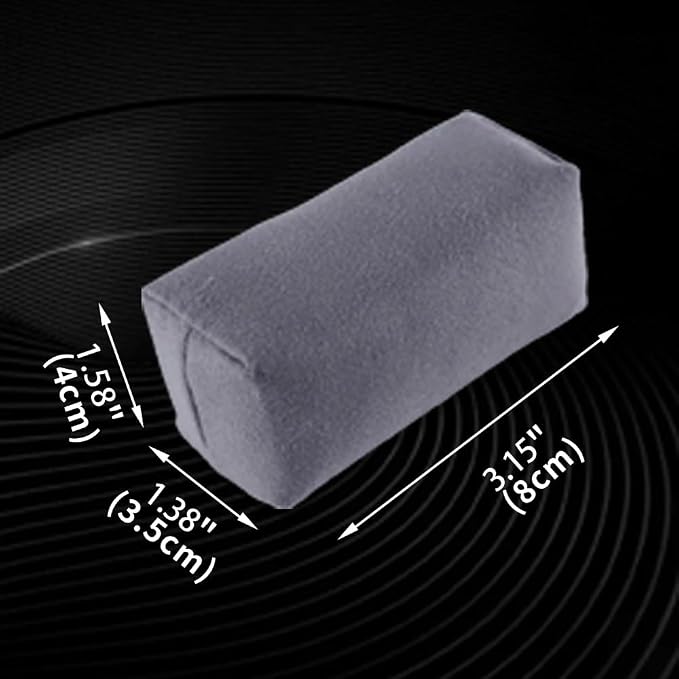 Microfiber Applicator Pad, Car Detailing Suede Sponge Applicator, Ceramic Spray - Image 2