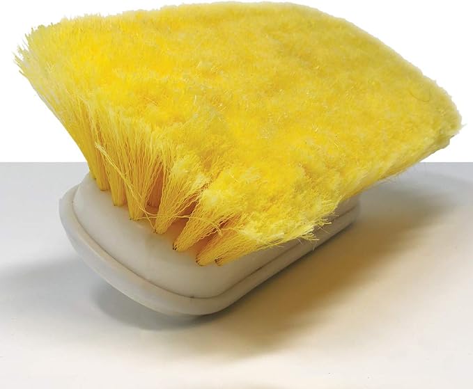 Soft Boat Deck Brush, Heavy-Duty Marine Brush Head, 3/4" Thread Handle - Image 5