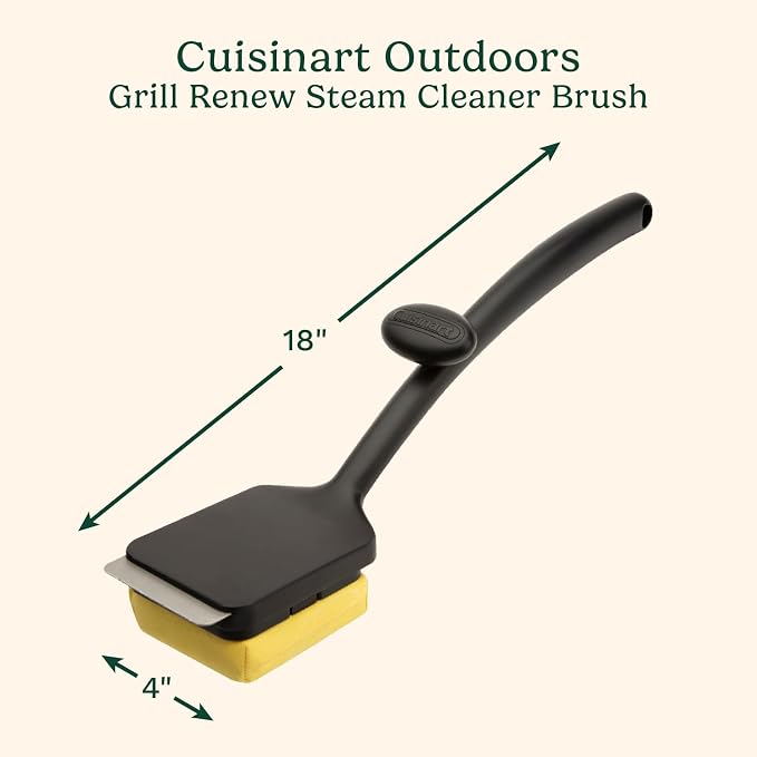 Cuisinart Grill Renew Steam Cleaner Brush, Bristle Free Cleaning Brush - Image 2