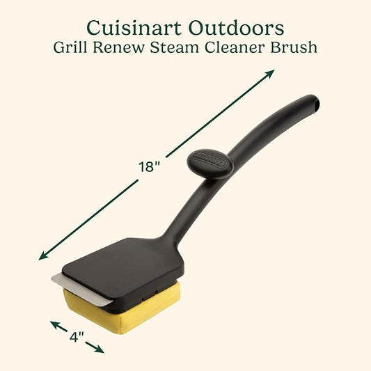Cuisinart Grill Renew Steam Cleaner Brush, Bristle Free Cleaning Brush - Image 2