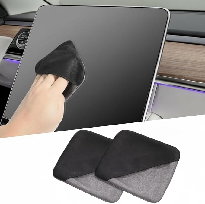 2-Pack Screen Cleaning Cloths 4.13X4.13In Microfiber Pads by Unknown