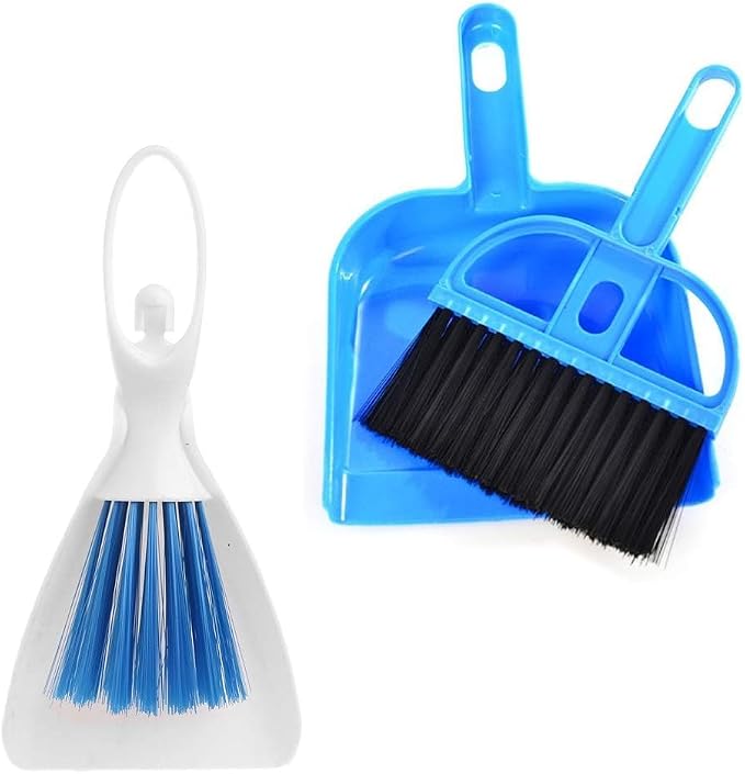 PINVNBY Mini Dustpan and Brush Set, Cage Cleaner by PINVNBY
