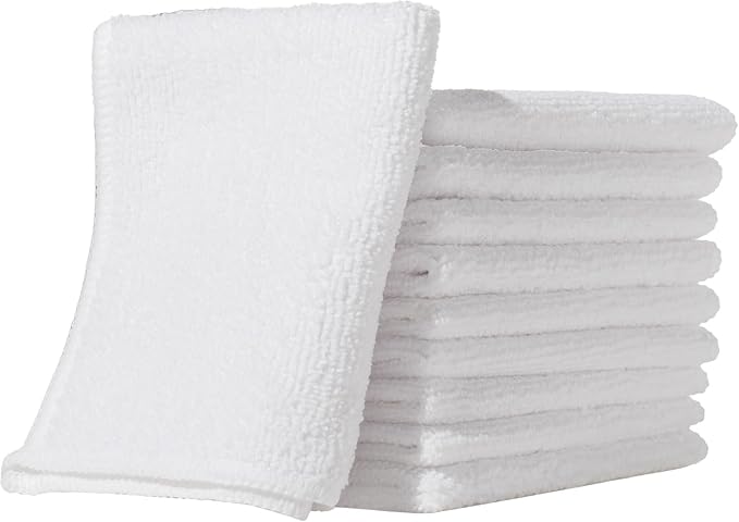 Furniture Clinic Pack of 10 Microfiber Cloths – Lint Free by FurnitureClinic