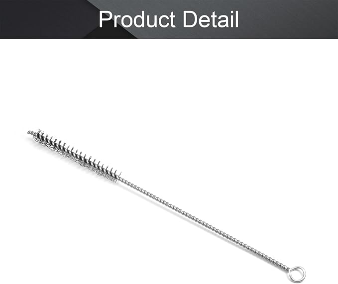 Utoolmart Steel Wire Cleaning Brush, Spiral Power Tube Cleaning Tool, Bottle - Image 4