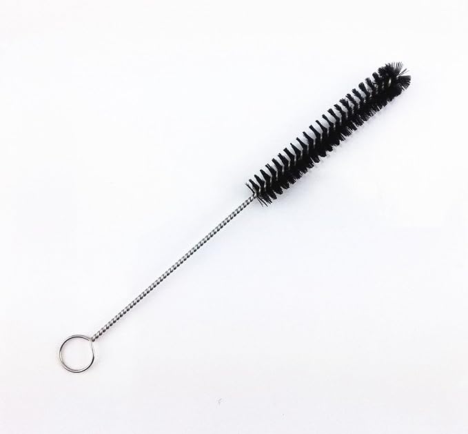 yueton?Pack of 10 Black Nylon Tube Pipe Nozzle Brush Dia 10mm - Image 5