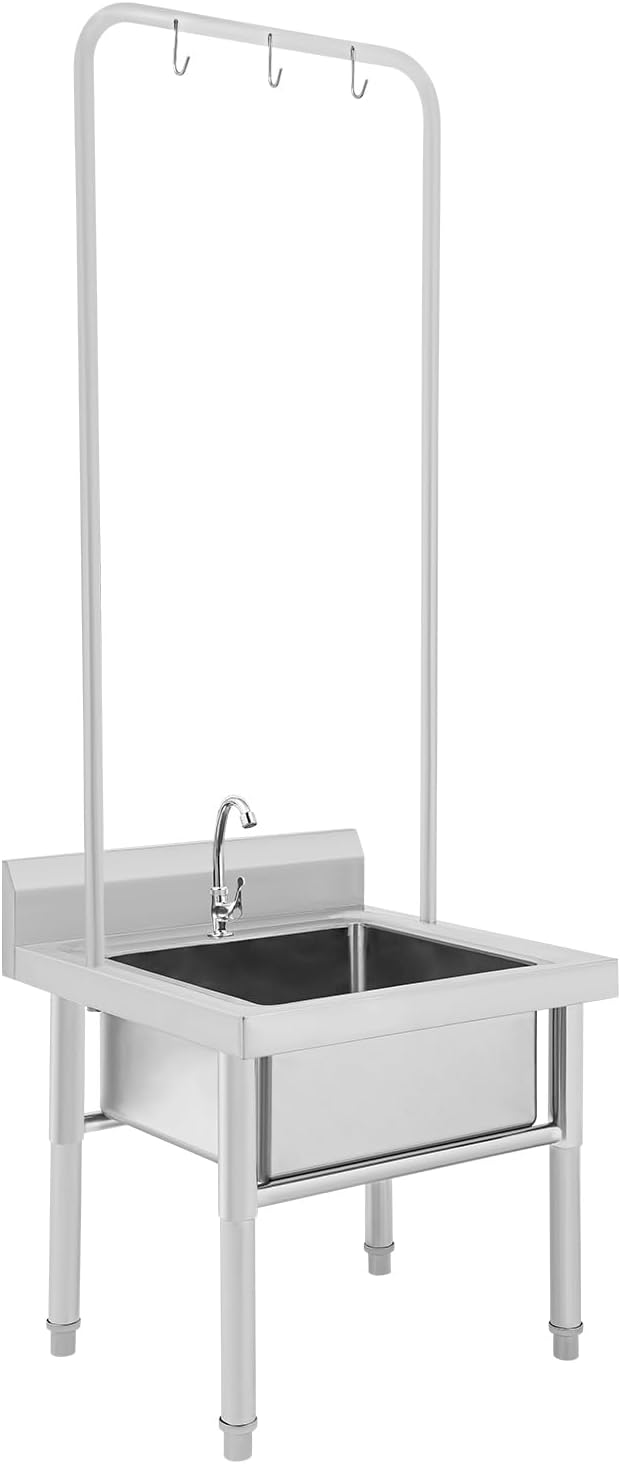 Stainless Steel Floor Mop Sink, Freestanding Mop Sink - Image 4
