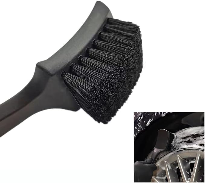 Wheel Brush Tire Brush Car Wash Brush Tire Brush Car Carpet Cleaner Used by Unknown