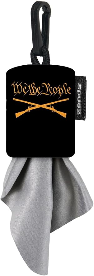 SPUDZ Ultra Microfiber Lens Cleaner – Closable Pouch, Washable – by ALPINEINNOVATIONS