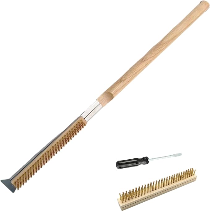 3 Pack 26 Inch Pizza Oven Brush - Image 3