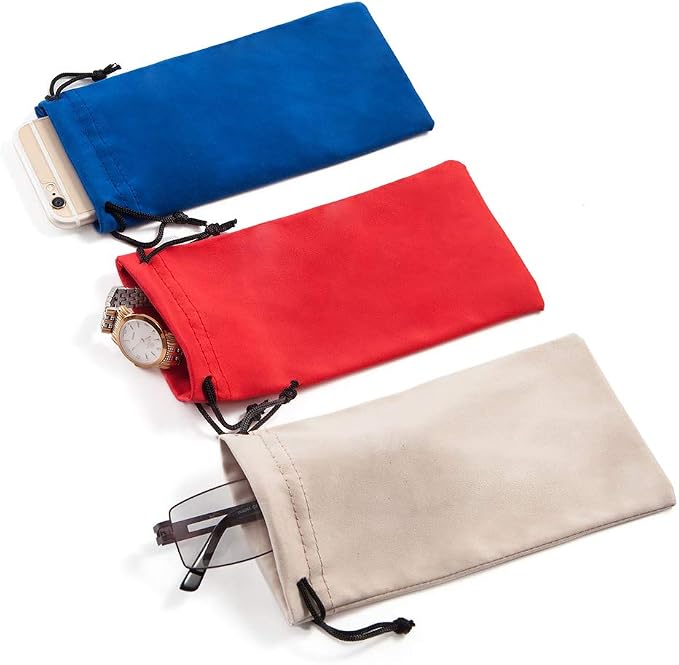 TRIUMPH VISION Soft Eyeglass Pouch 3 Pack - Image 7