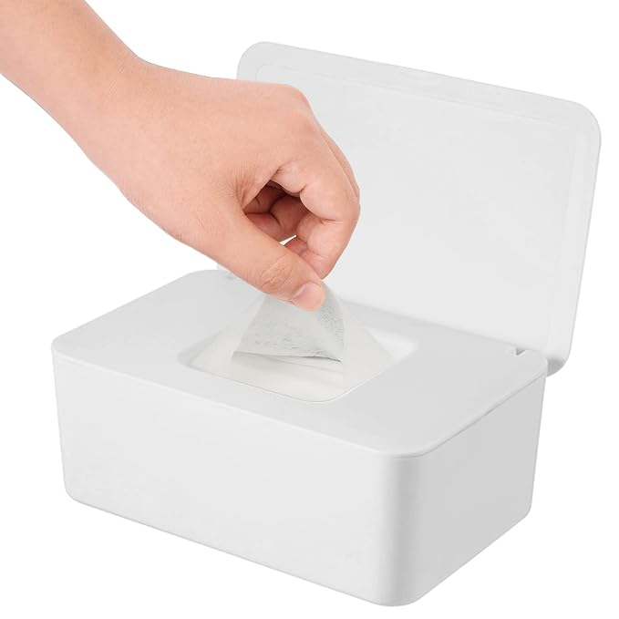 Wipes Dispenser, Wipe Holder for Baby & Adult, Seposeve Refillable Wipe by Seposeve