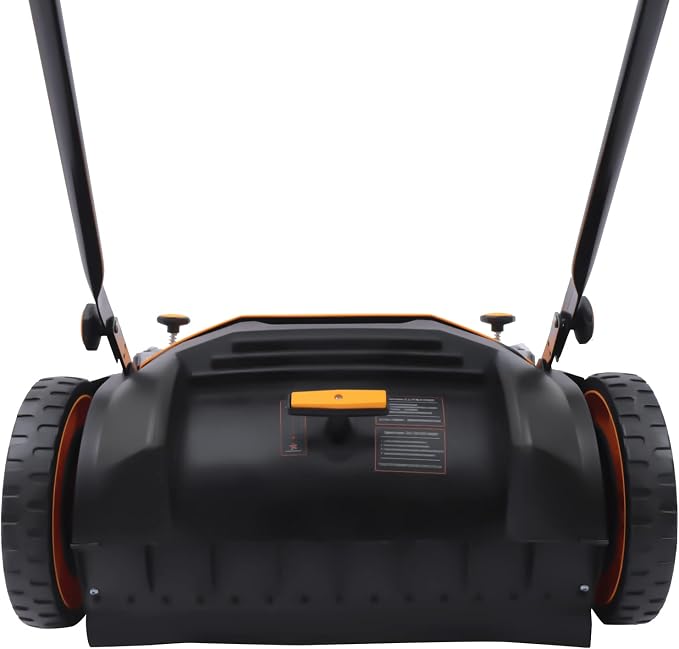 Industrial Floor Sweeper Machine 41" Hand Push Broom Large Area Outdoor - Image 9